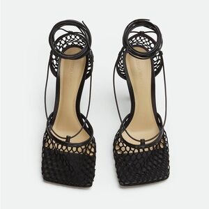 Bottega Veneta Stretch Lace-Up Sandal